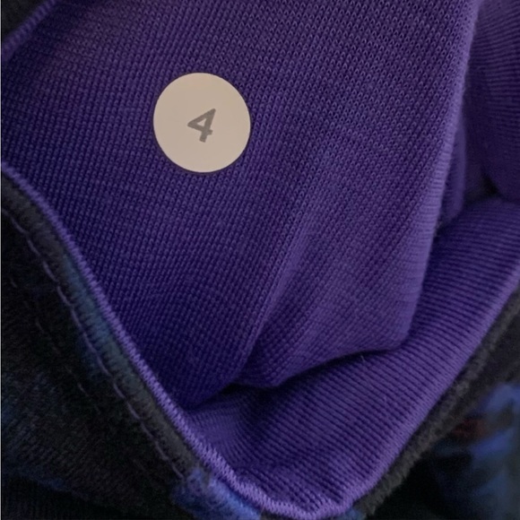 Lululemon Wunder Under size 4 crop floral sport leggings - Picture 11 of 11